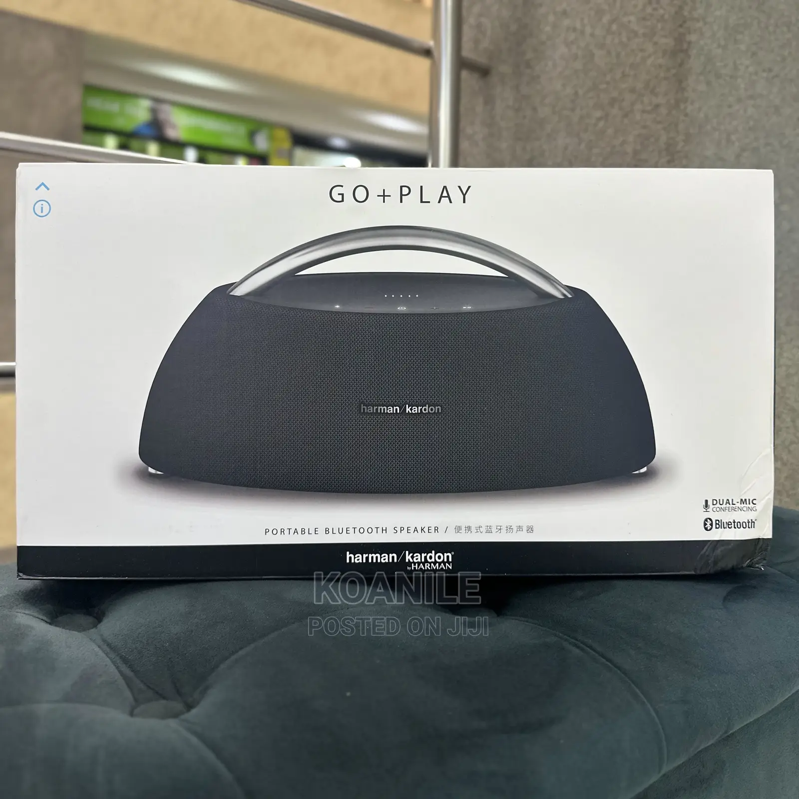 Harman Kardon Go + Play Bluetooth Speaker.