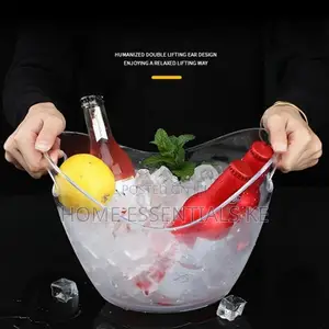 Champagne Beer,Water,Soda Ice Bucket- Acrylic.
