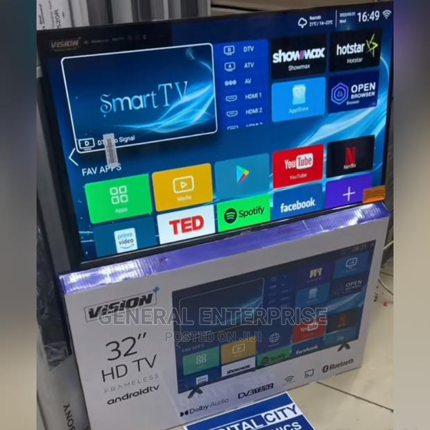 Vision Plus 32 Inches Smart Android TV With Bluetooth