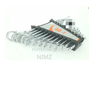 12pcs Double Offset Ring Spanner Wrench Set Disen Tools