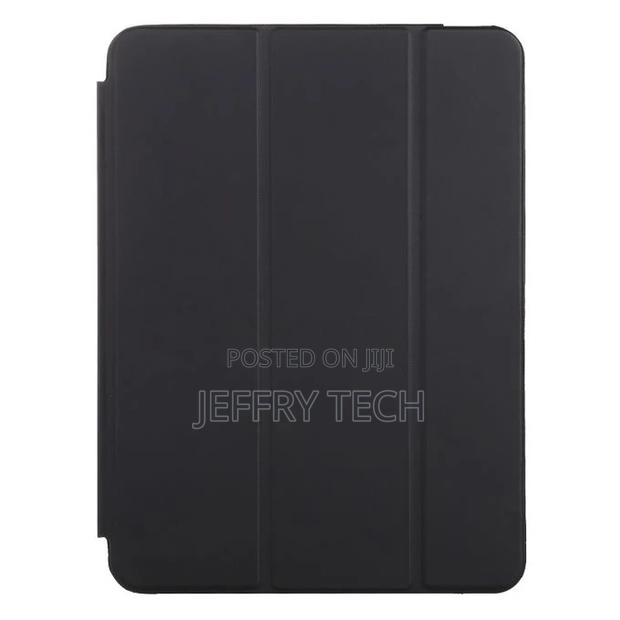 3-Fold Smart Leather Case for iPad Mini 6-Black - thumbnail 2