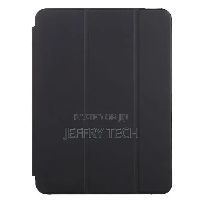 3-Fold Smart Leather Case for iPad Mini 6-Black