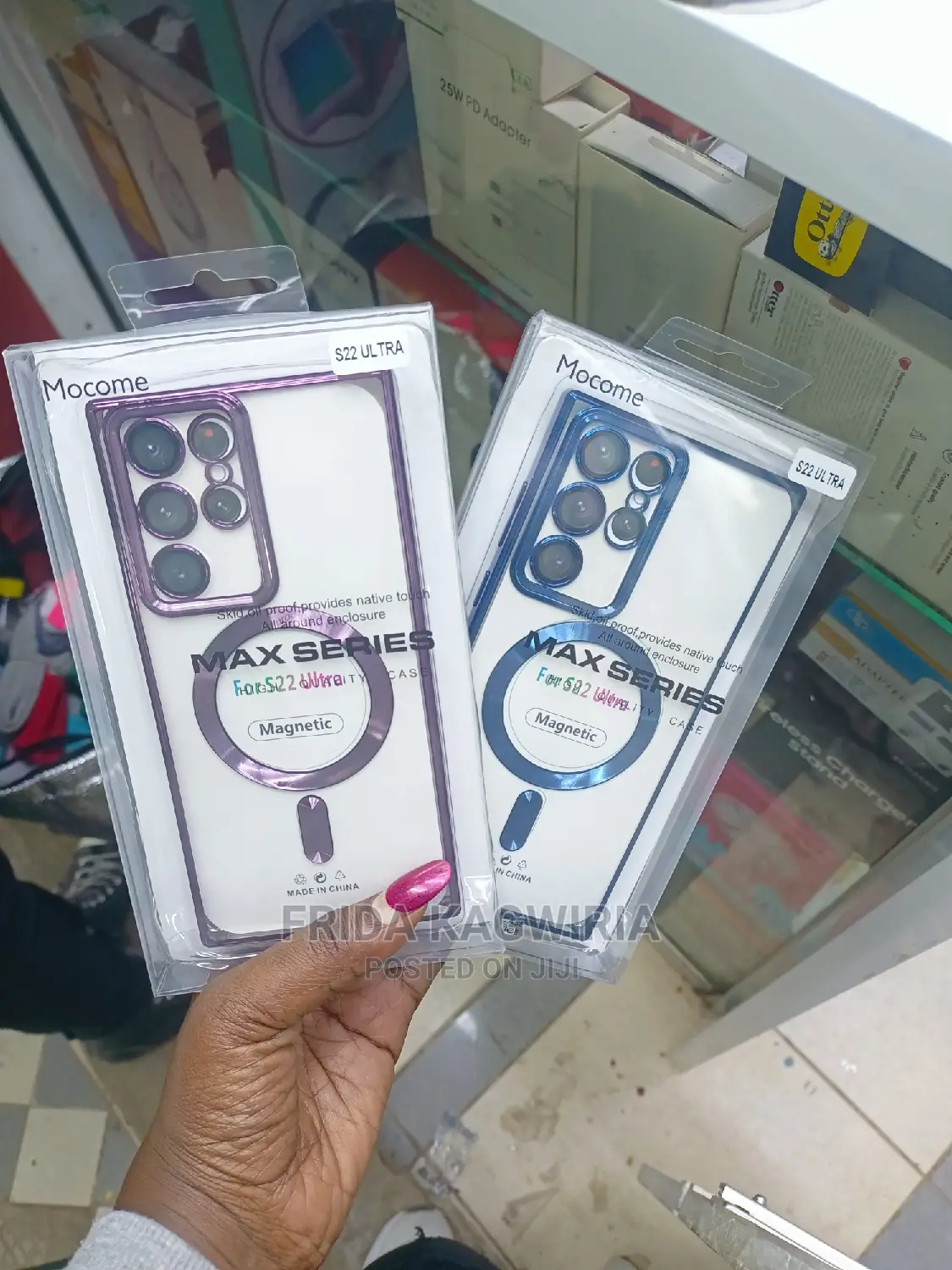 Clear Magsafe Covers for Samsung S22 Ultra