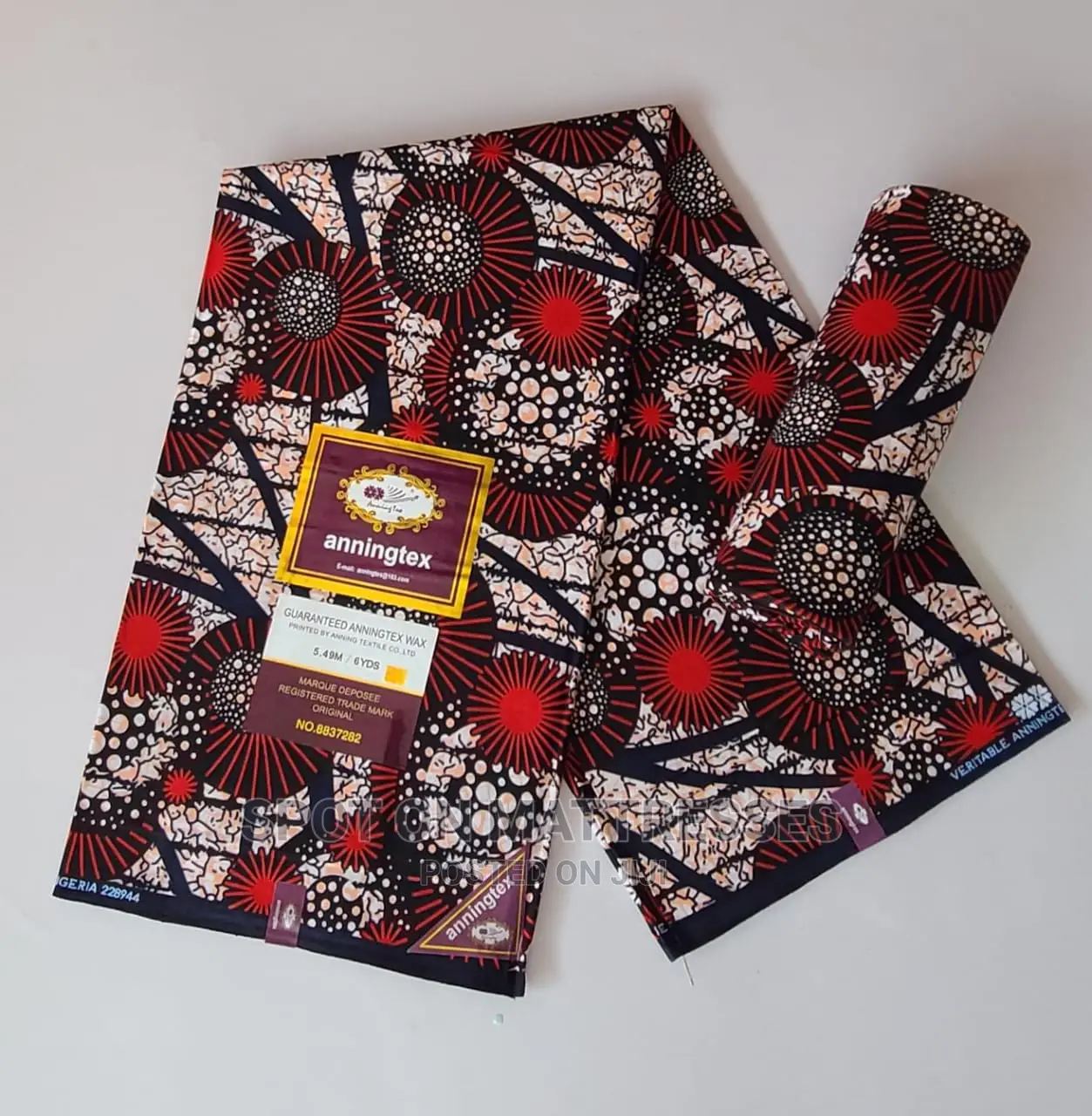 Vitenge Fabrics 100% Cotton 6yards.