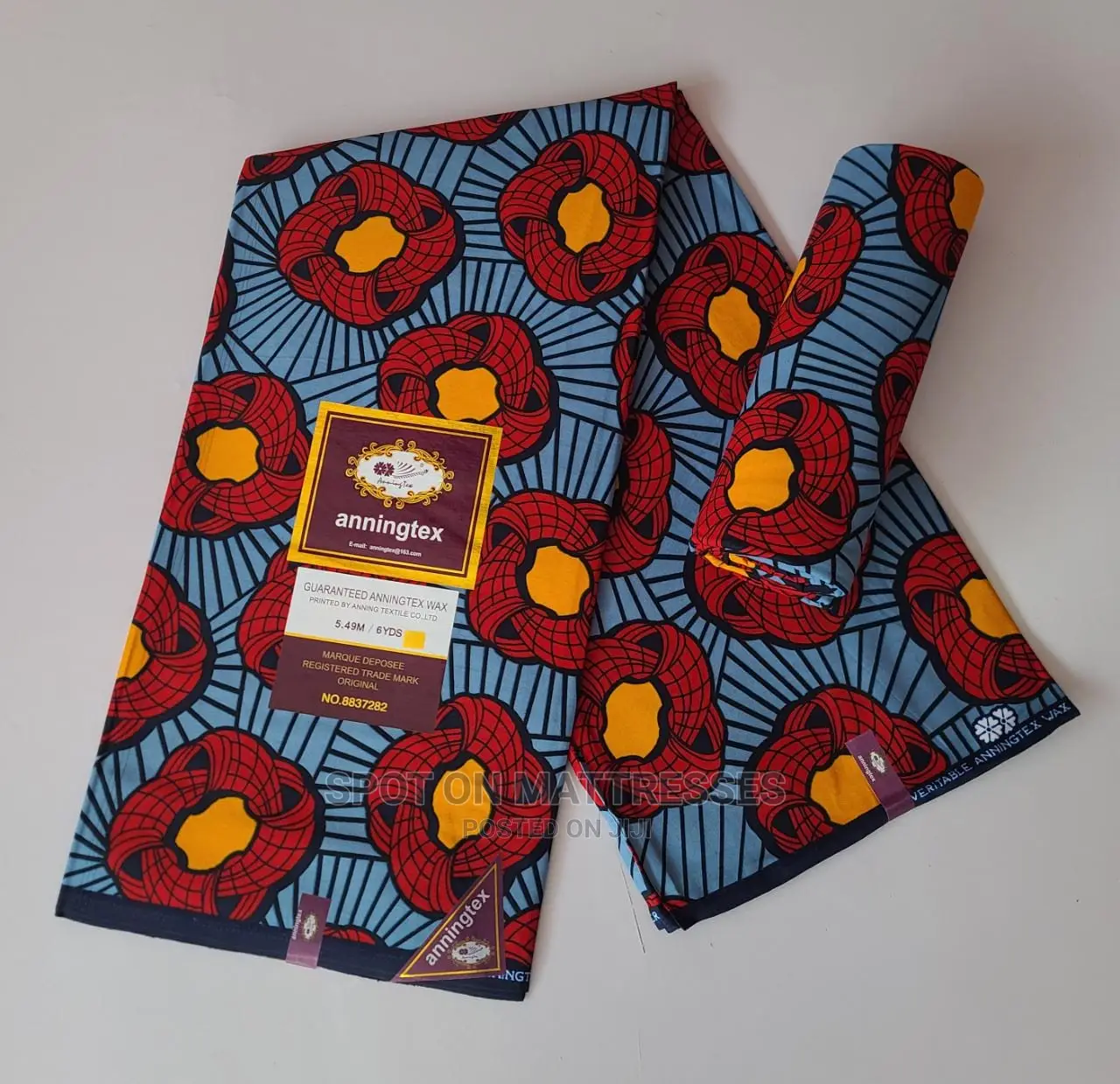 Vitenge Fabrics 100% Cotton 6yards.