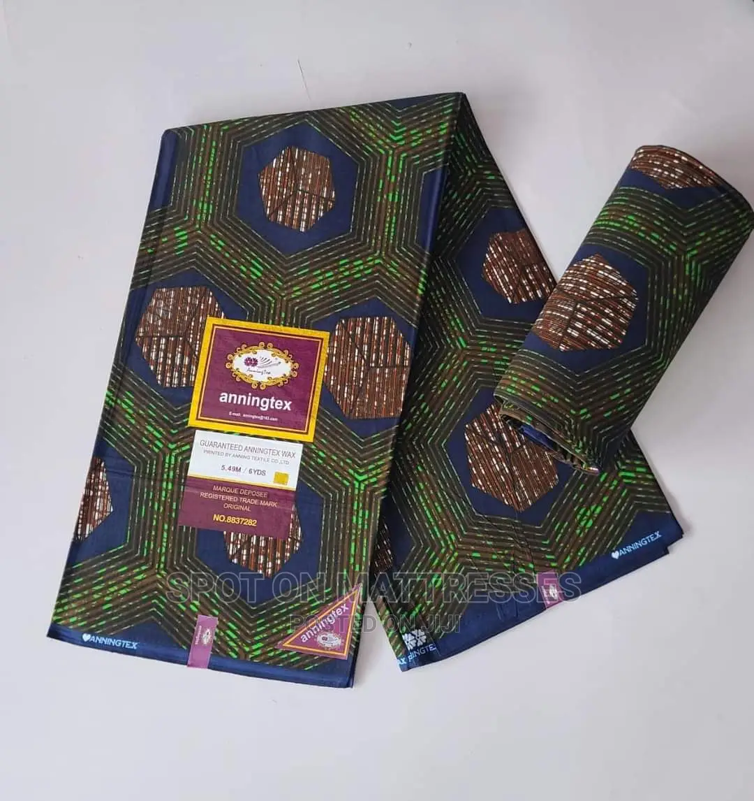 Vitenge Fabrics 100% Cotton 6yards.