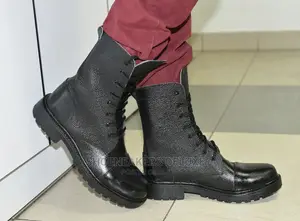 Security Leather Boots