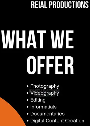 Videography, Photography and Video Editing