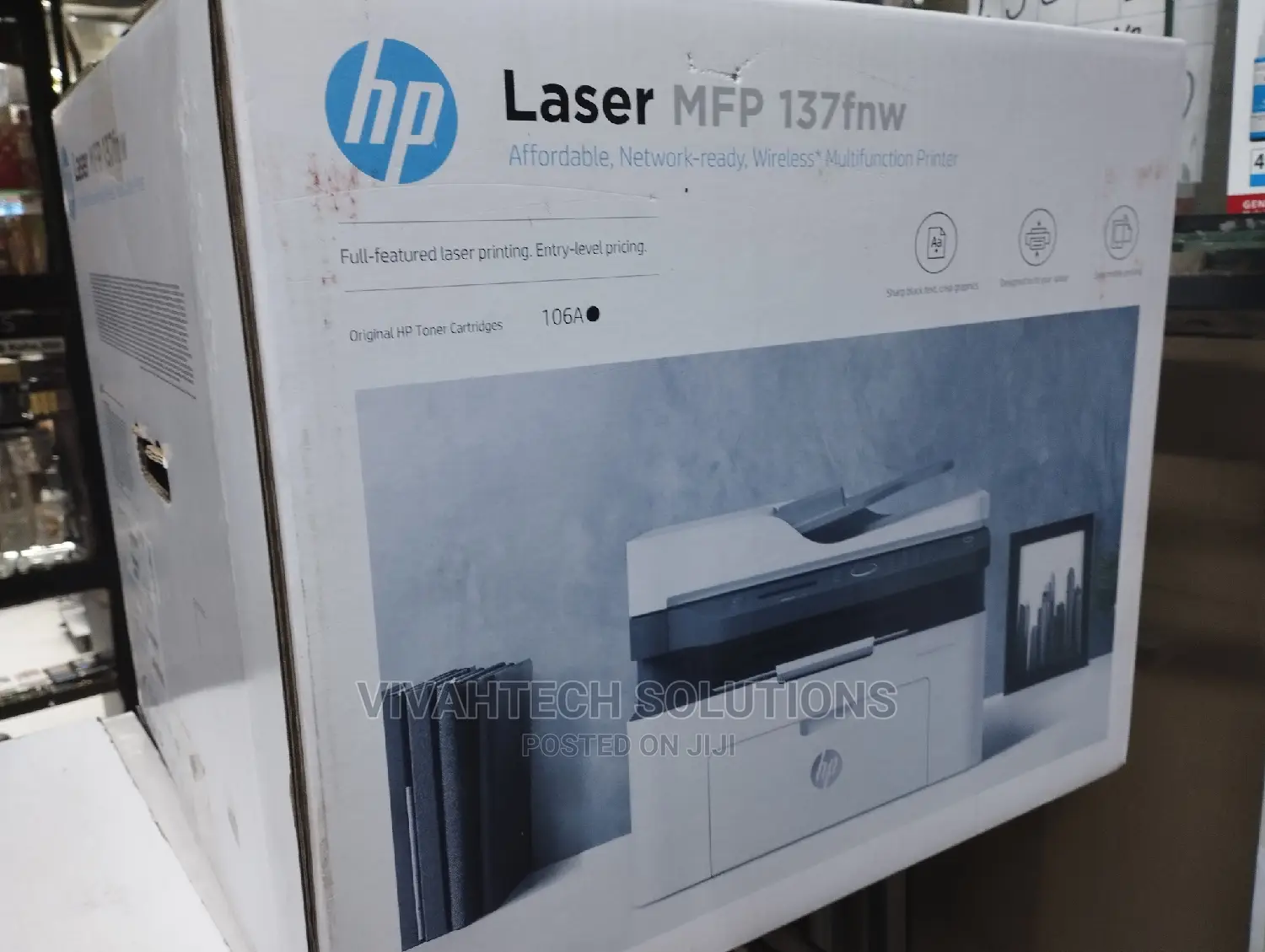 Hp Laser MFP 137fnw 4-in-1 Wi-Fi Mono Laser