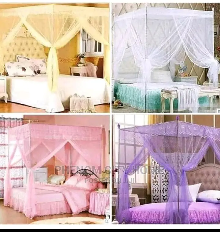 Four Stand Mosquito Nets Available