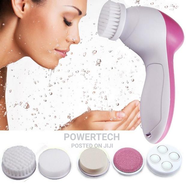 5 in 1 Multi -Functional Facial Skin Care Massager Scrubber.