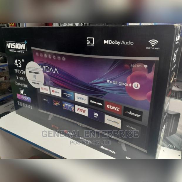 Vision Plus 43 Inches Smart Android TV Television - thumbnail 3