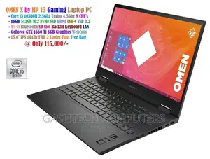 New Laptop HP Omen 15-Ce0xx 16GB Intel Core I5 HDD 1T