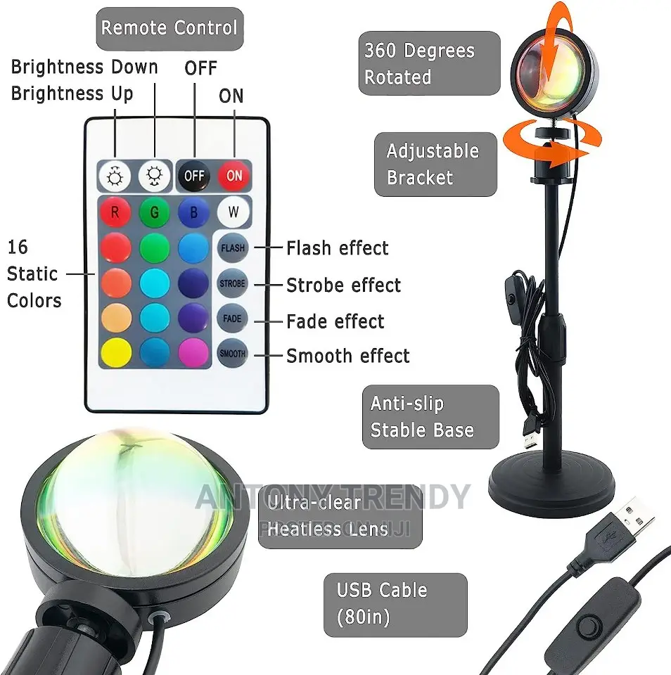 Forfire Sunset Lamp