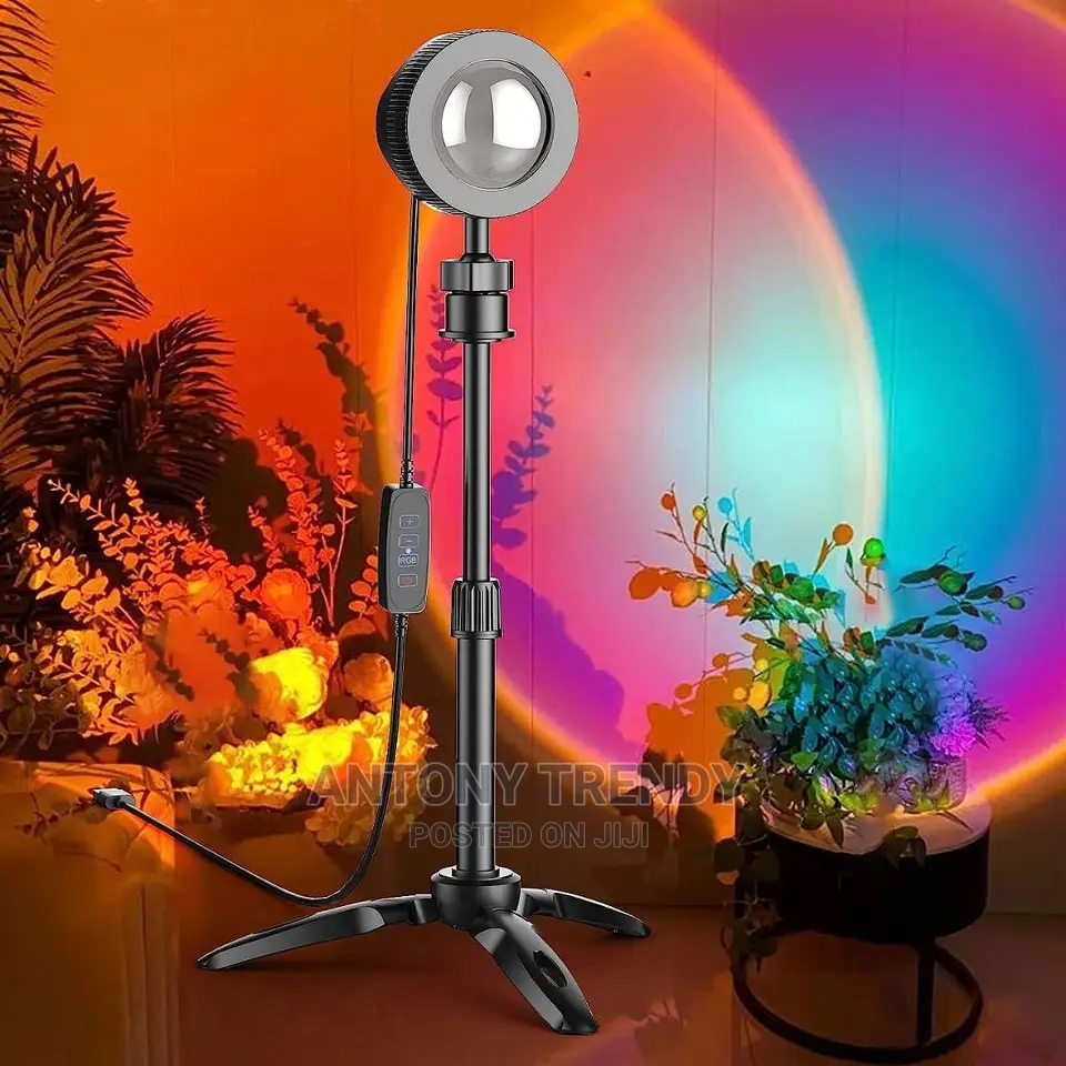 Inbox Zero Multiple Colors Sunset Lamp