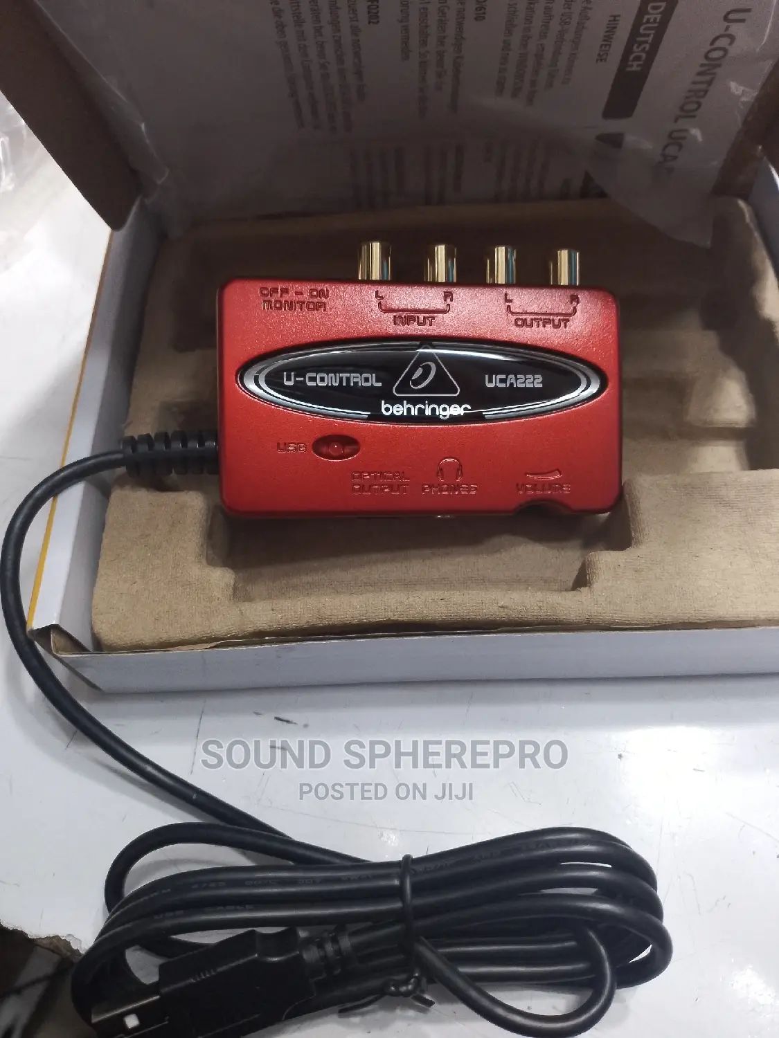 Behringer U-Control UCA 222 Audio Interface