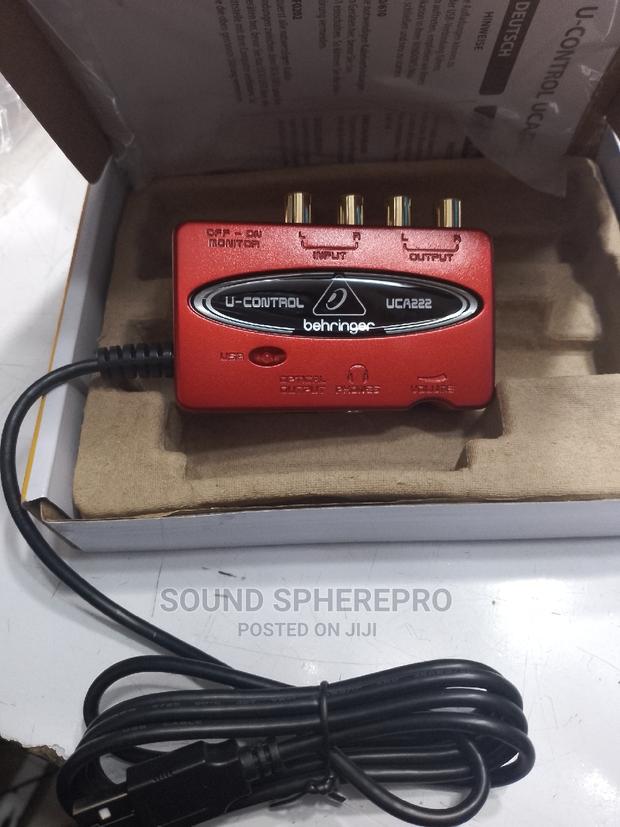 Behringer U-Control UCA 222 Audio Interface