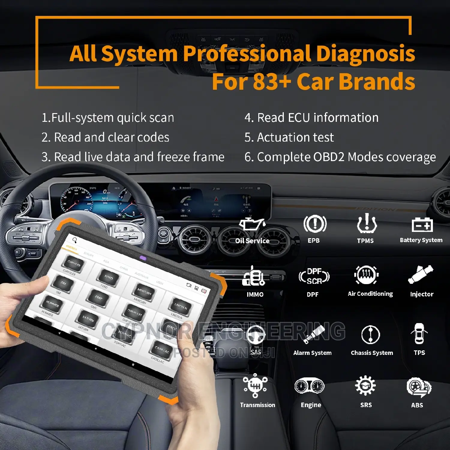 Diagnosis Machine for Cars