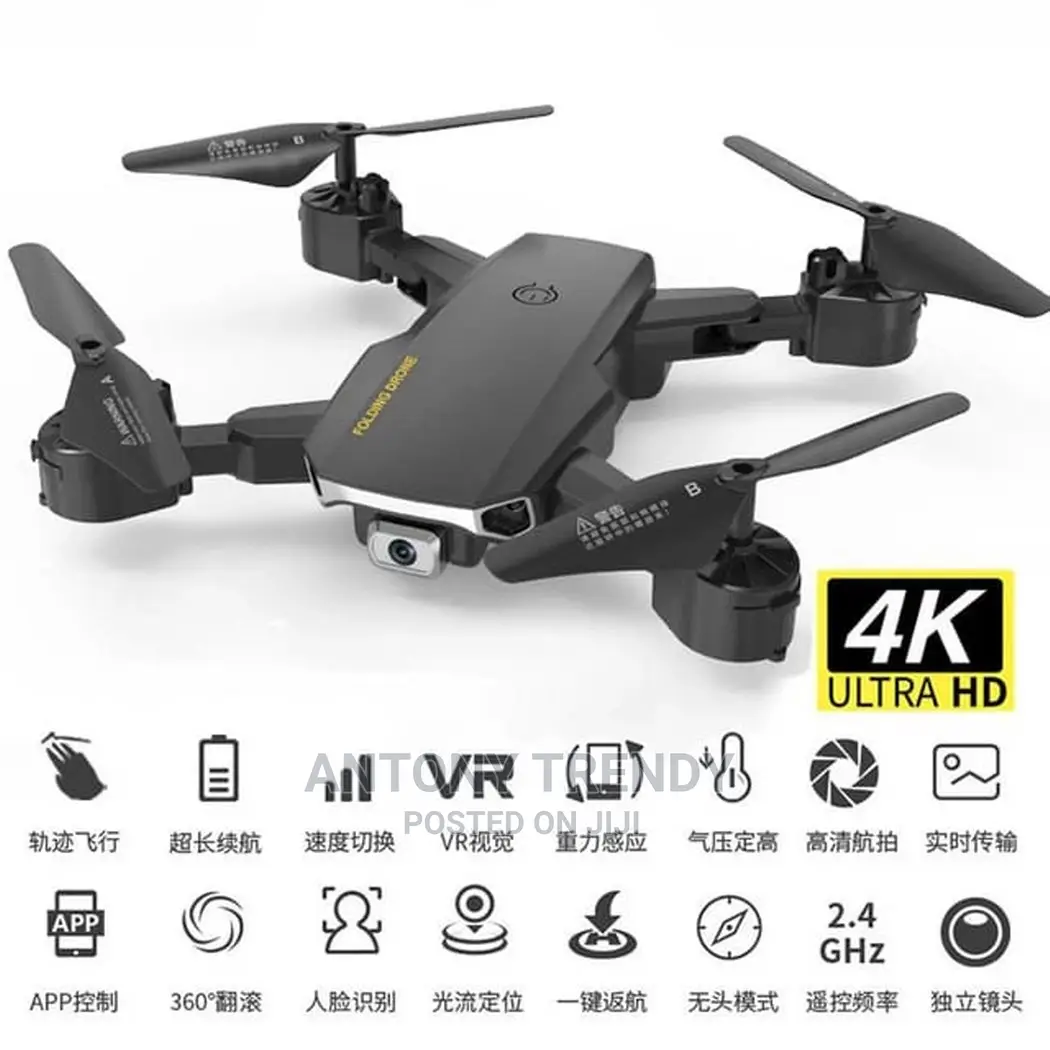 Foldable Drone Quadcopter With Camera