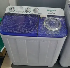 Hisense Wsqb753w - 7.5kg Twin Tub Top Load Washing Machine