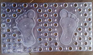 Clear Antislip Bathroom Mats