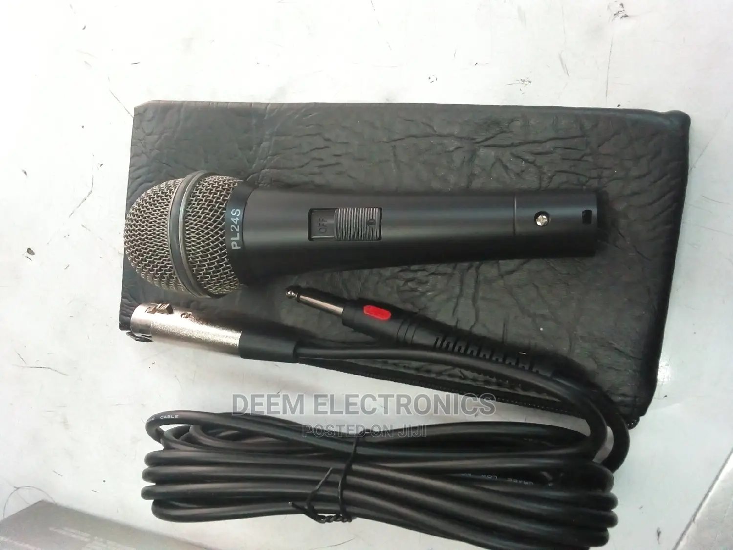 Corded Microphone Ev- PL24S ( 5 Meter Long Cable)