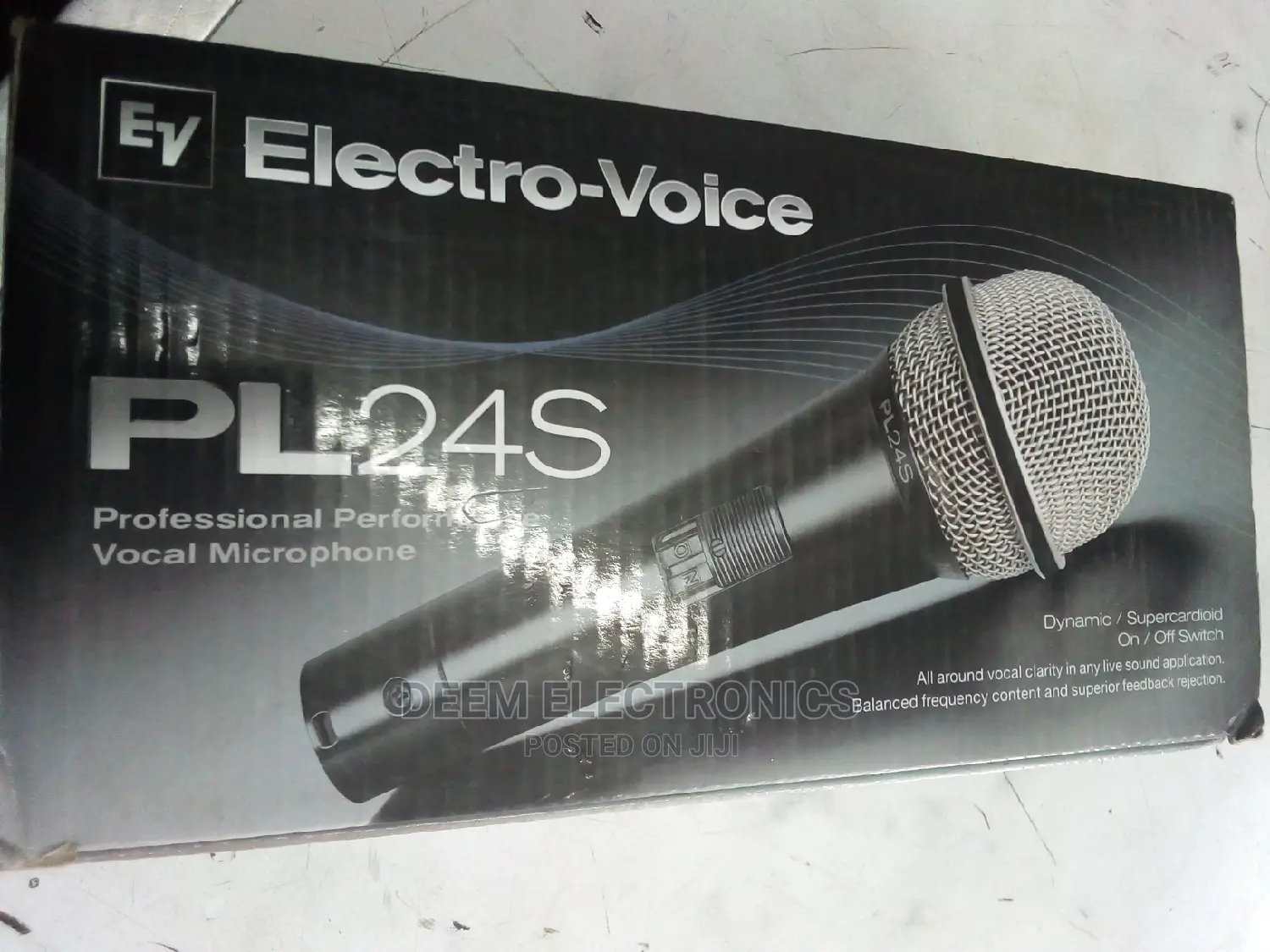 Corded Microphone Ev- PL24S ( 5 Meter Long Cable)