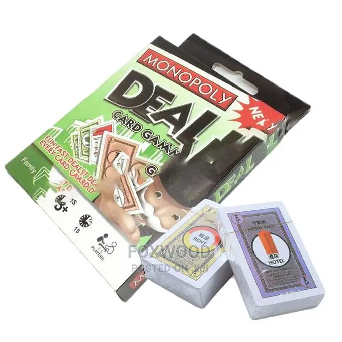 Monopoly Deal Card Game English Version