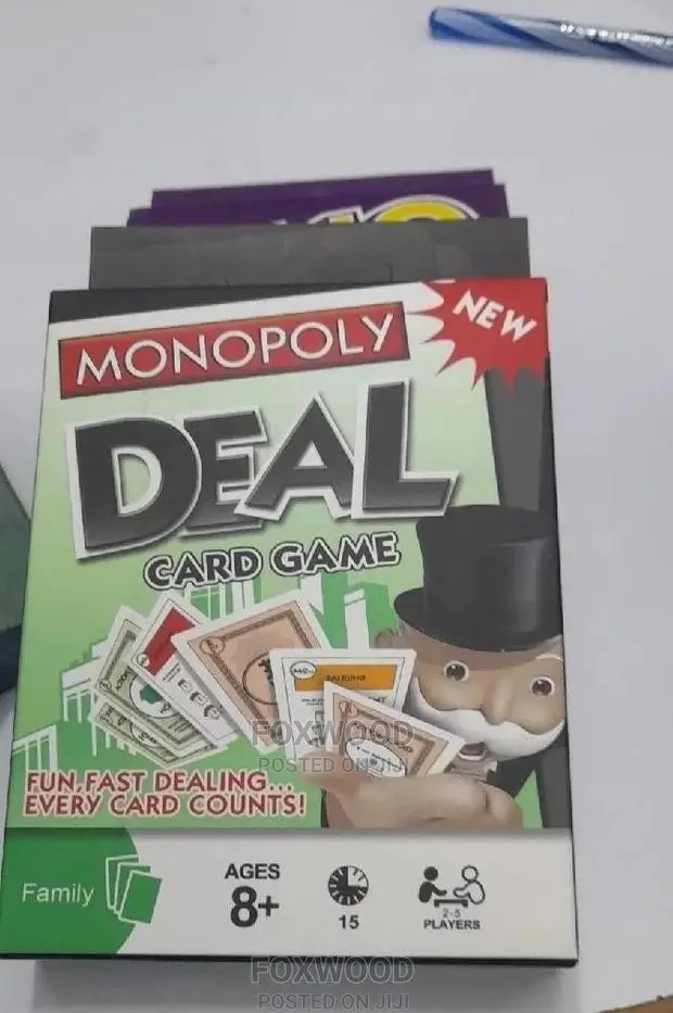 Monopoly Deal Card Game English Version