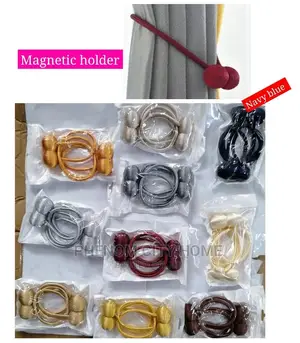Magnetic Curtain Holders Available