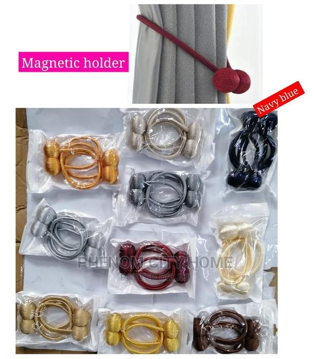 Magnetic Curtain Holders Available