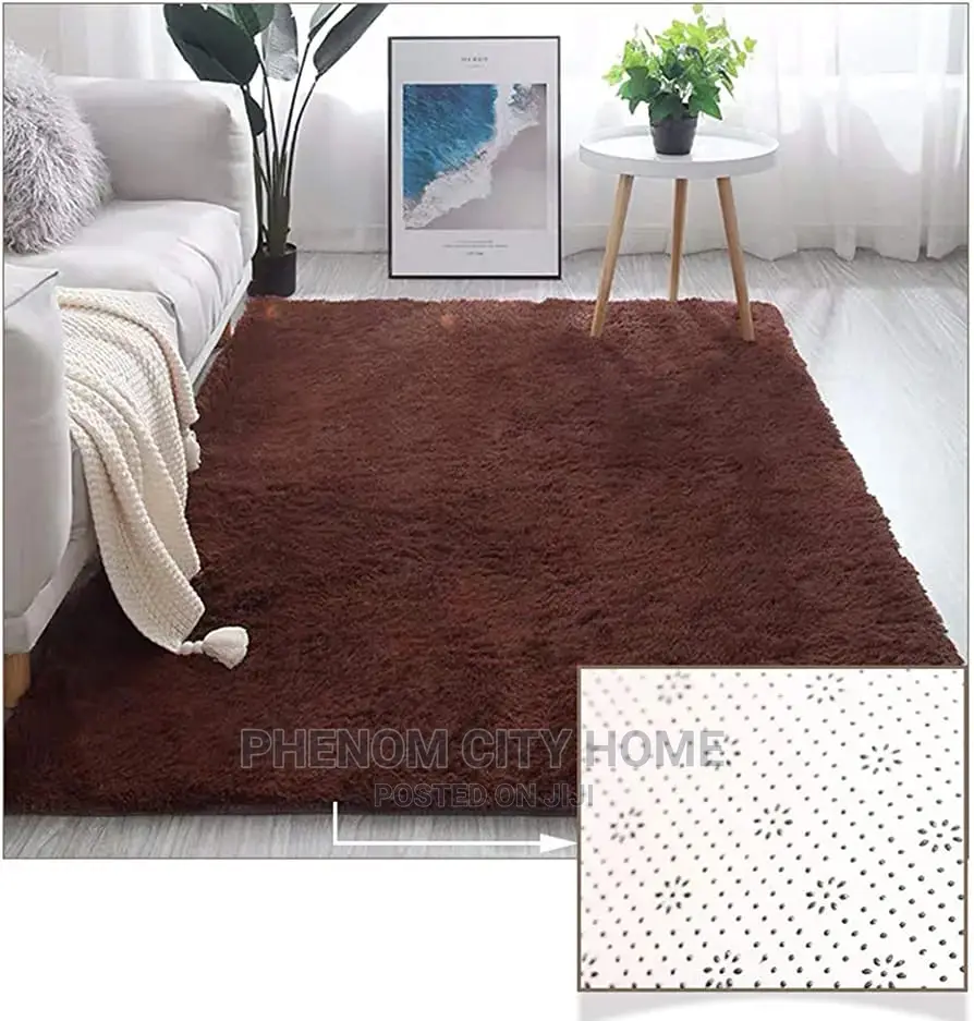 Affordable Plain Brown Carpets