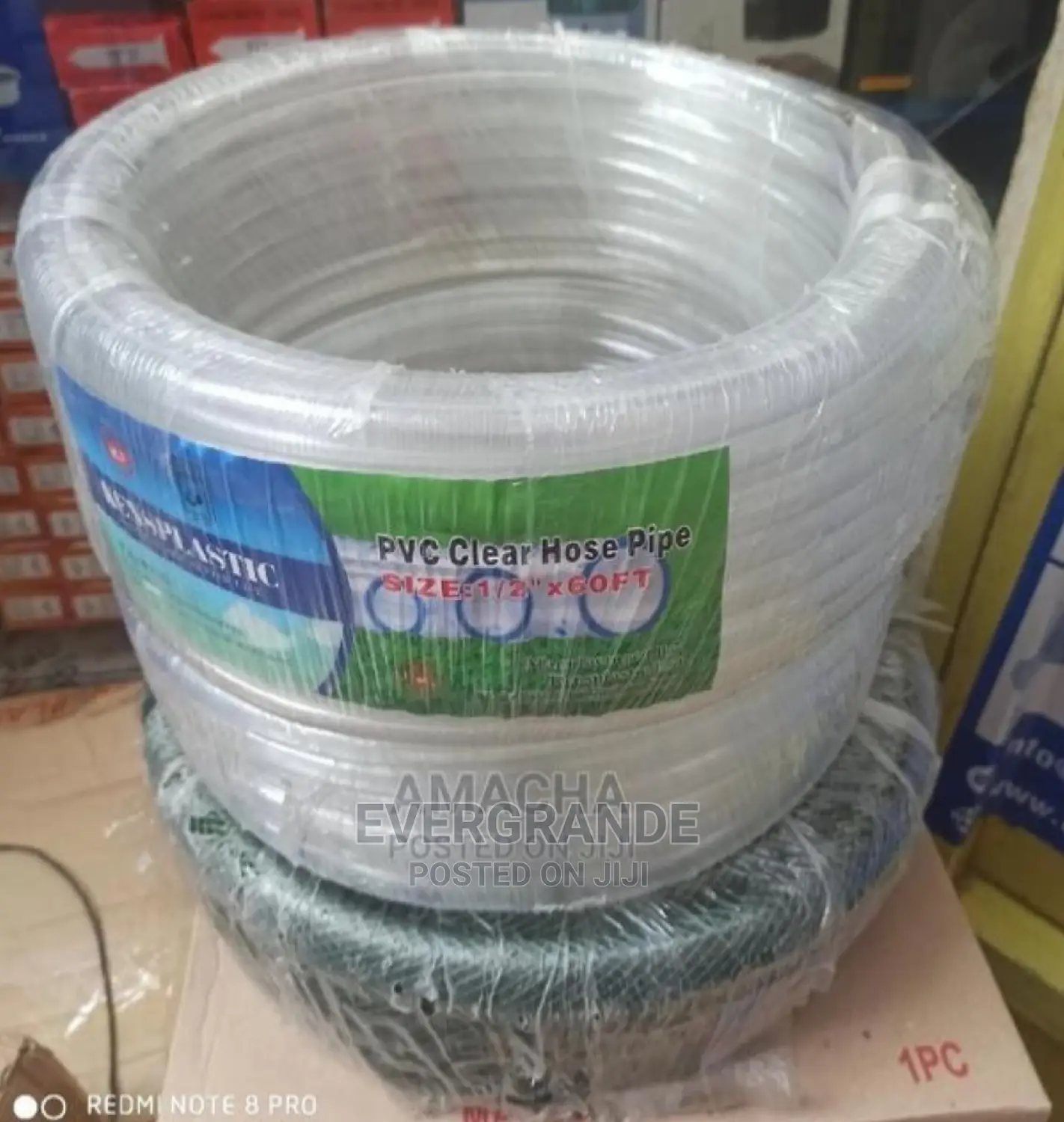 Hose Pipe Clear 1/2*60 Ft PVC
