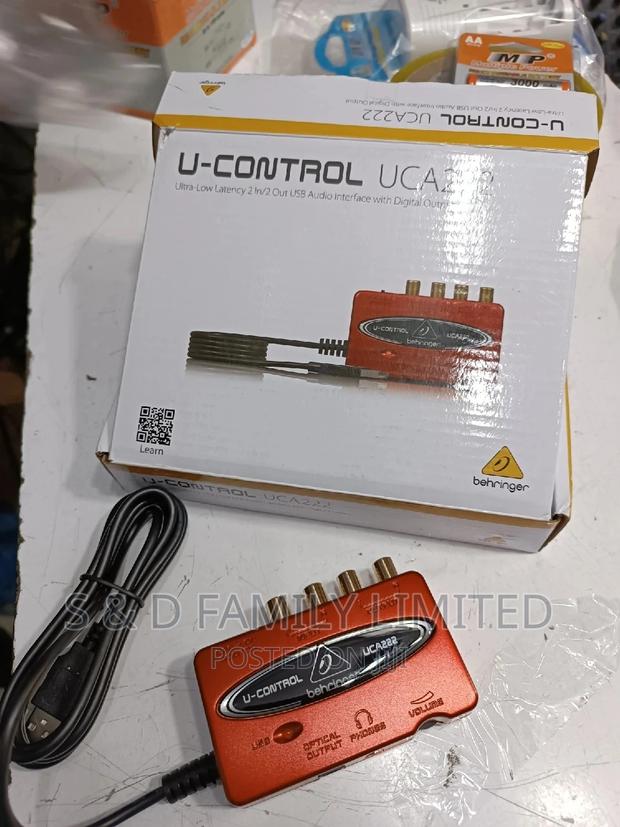 U-Control UCA222 USB Audio Interface - thumbnail 4