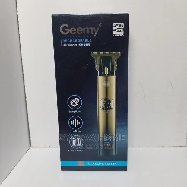 Geemy Rechargeable Professional Hair Trimmer- High Quality A