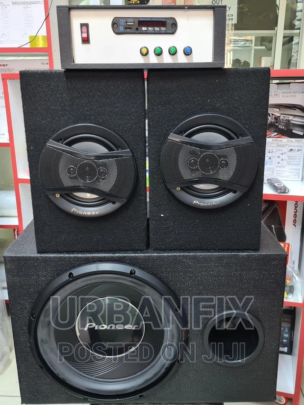 Pioneer 1400 Watts Subwoofer With Speakers and Amplifier