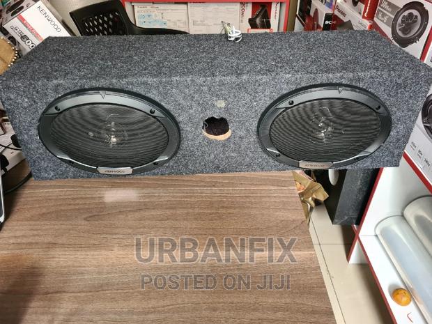 Brand New 500 Watts Kenwood Midrange Speakers With Cabinet