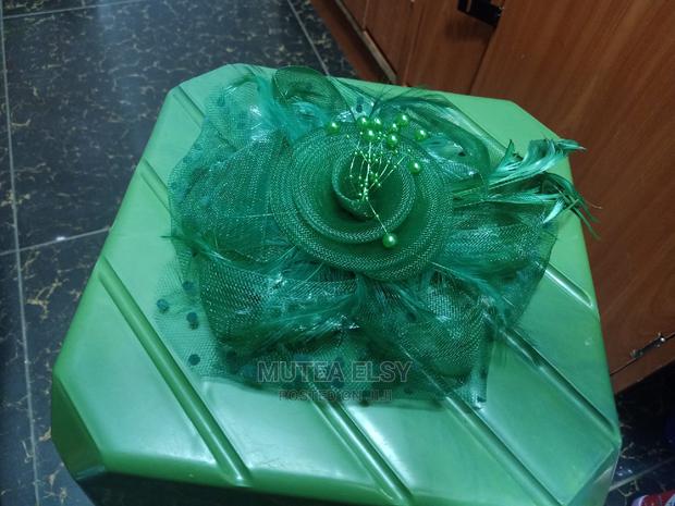 Green,White,Black, Navyblue, Ocean Brawn Fascinators