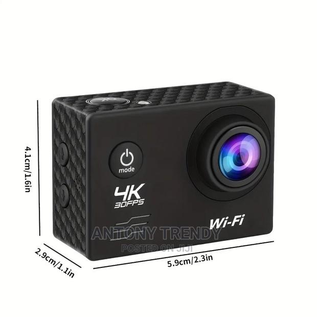 Dual Screen Waterproof Sports Action Camera - main view