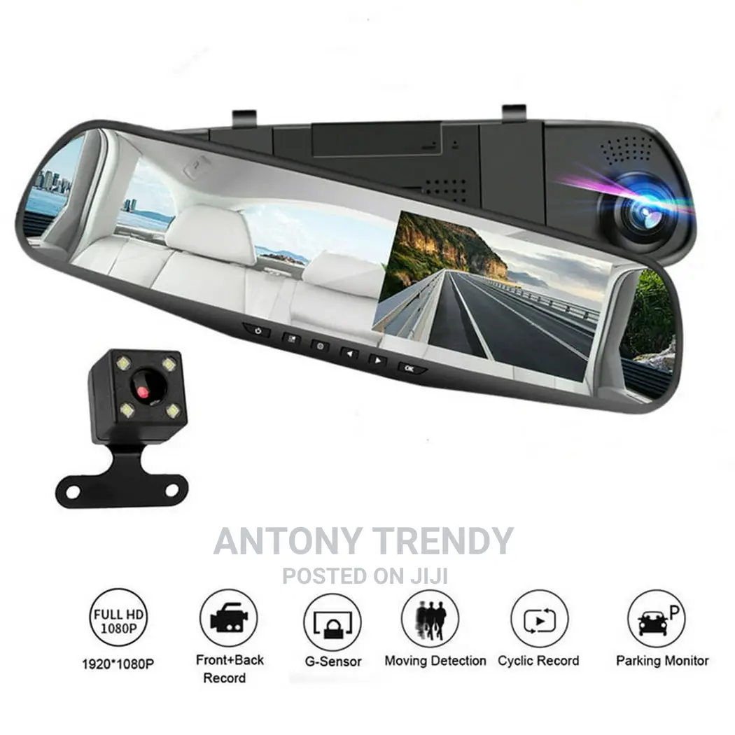 Vehicle Blackbox DVR 4.3′′ Touch Screen Auto