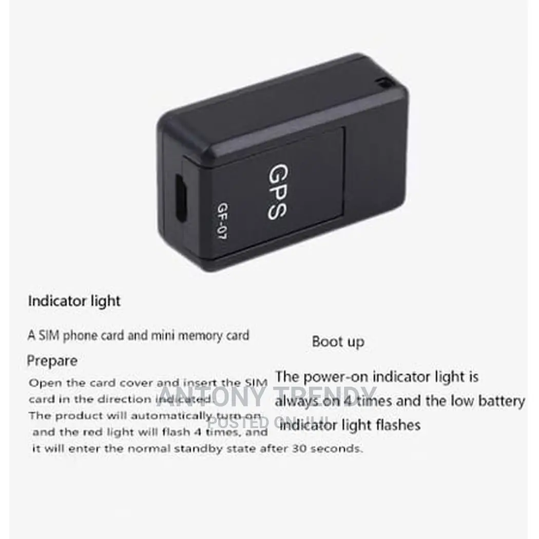 Magnetic GF07 GPS Tracker Real-Time Car Truck