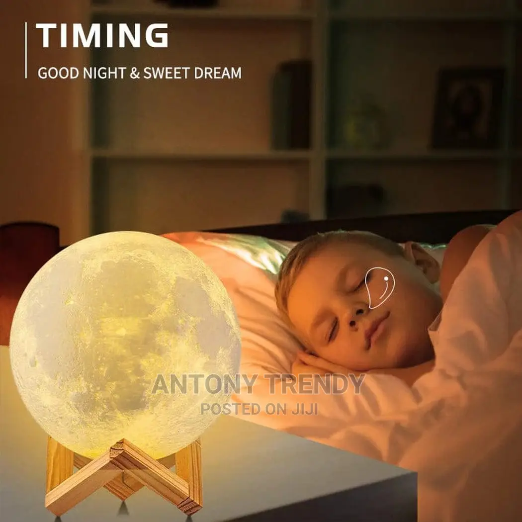 Smart 3D Moon Light 5.9inch Night Light