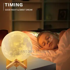Smart 3D Moon Light 5.9inch Night Light