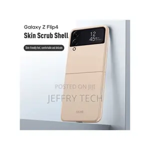 Generic Hard Case Cover for Samsung Galaxy Z Flip 4-Gold