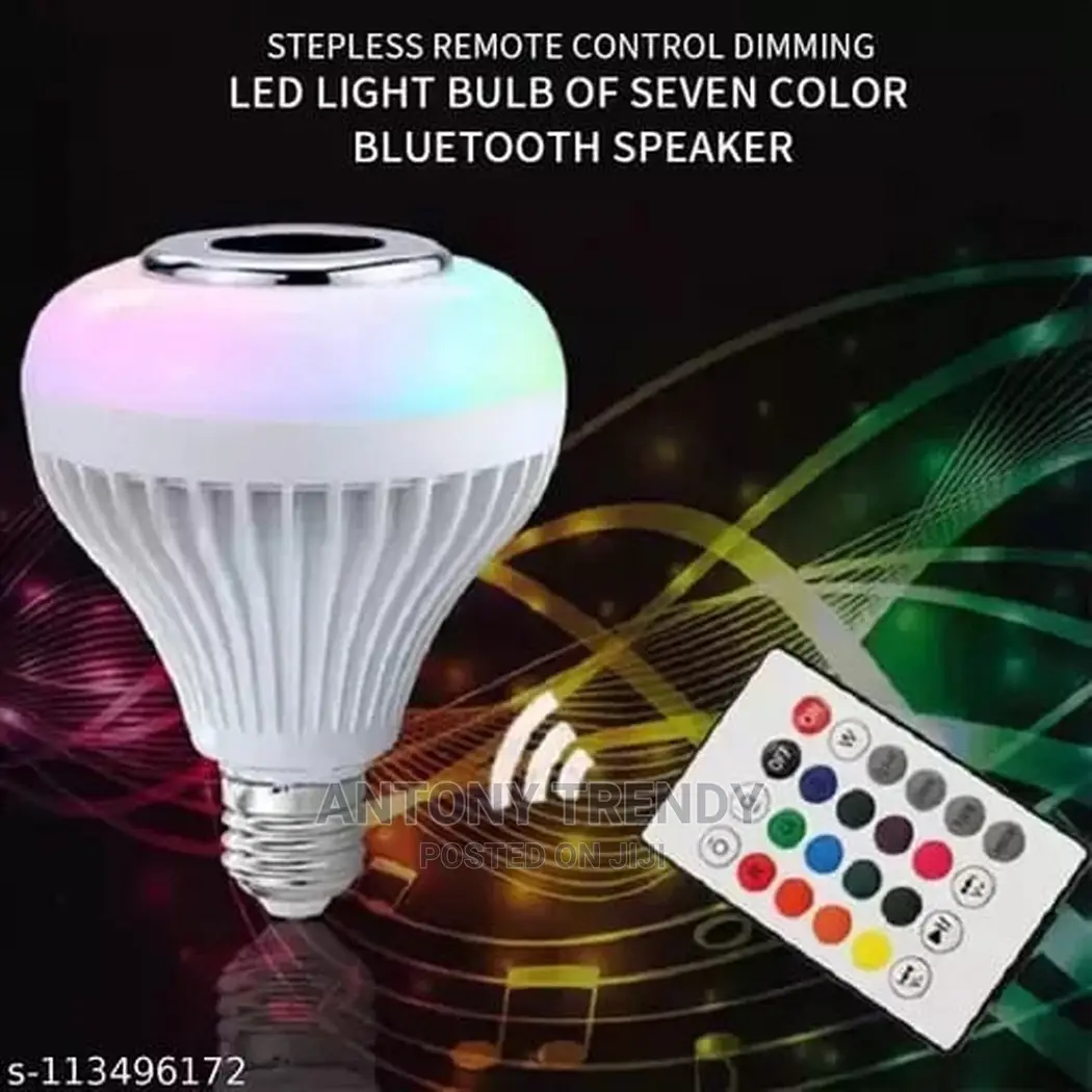 Bulb E27 LED RGB Music Bulb Bluetooth