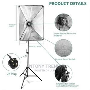 Softbox Photography Lighting Kit 700W - thumbnail 2