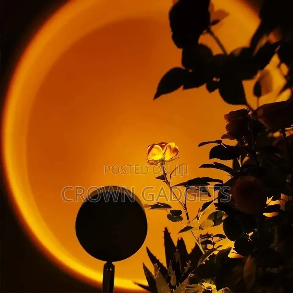 Remote Control Sunset Lamp Projector 16 Colors