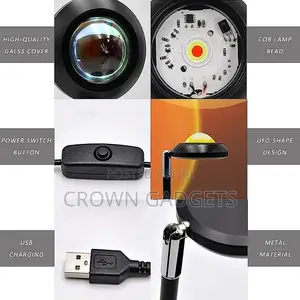 Sunset Lamp Projector 16 Colors Changing RGB