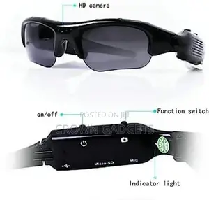 DV Video Recorder Eyewear Bluetooth Headphones