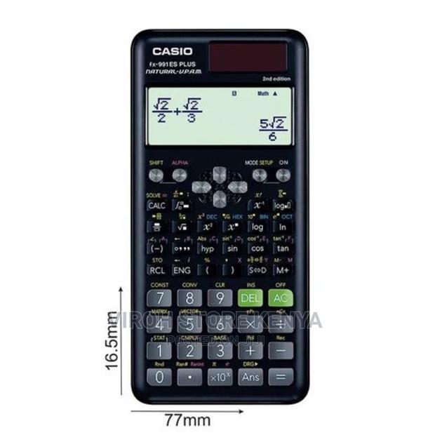 FX-991ES 2ND Generation Scientific Calculator 417F - Solar - thumbnail 3